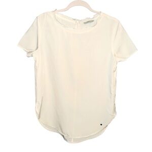 ABERCROMBIE AND FITCH Elegant Cream Women's Top Size small